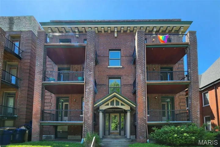 Six family with the unit on the left second floor