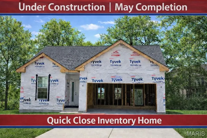 Backs to Trees! Home under construction will be ready in May.....Yes - we "greened" it up :)