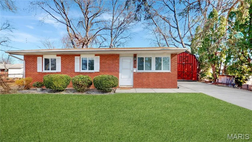 Beautiful brick home with large yard.