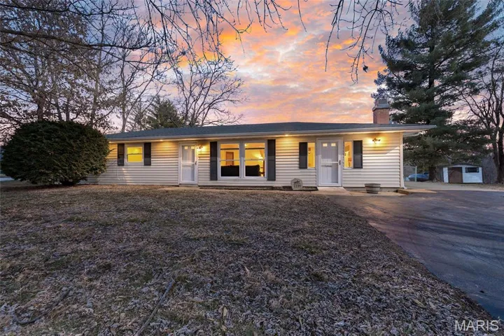 3 bed 2 bath home on .55 acres