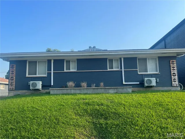 One bedroom, one bath unit.