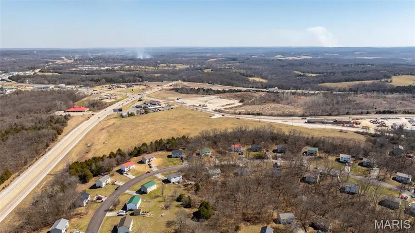 Drone / aerial view featuring a rural view