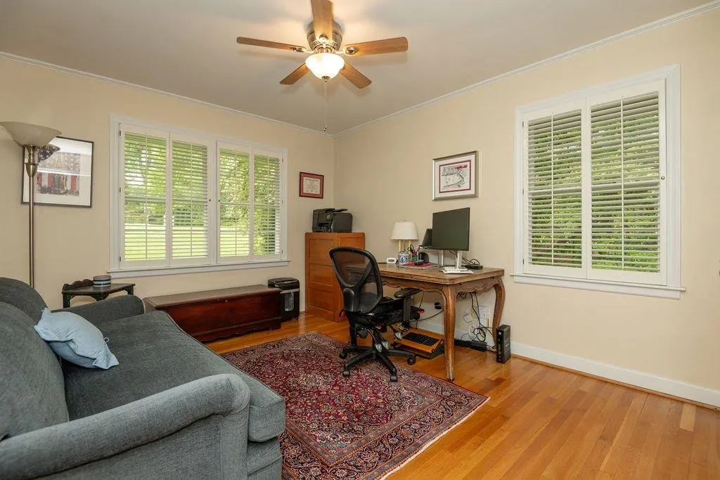 Second guest bedroom being used as home office Second guest bedroom being used as home office
