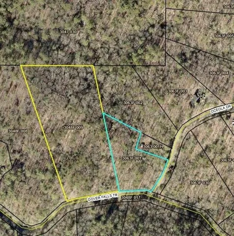 Plat Map. Illustrating property boundaries and parcel identification numbers for the property