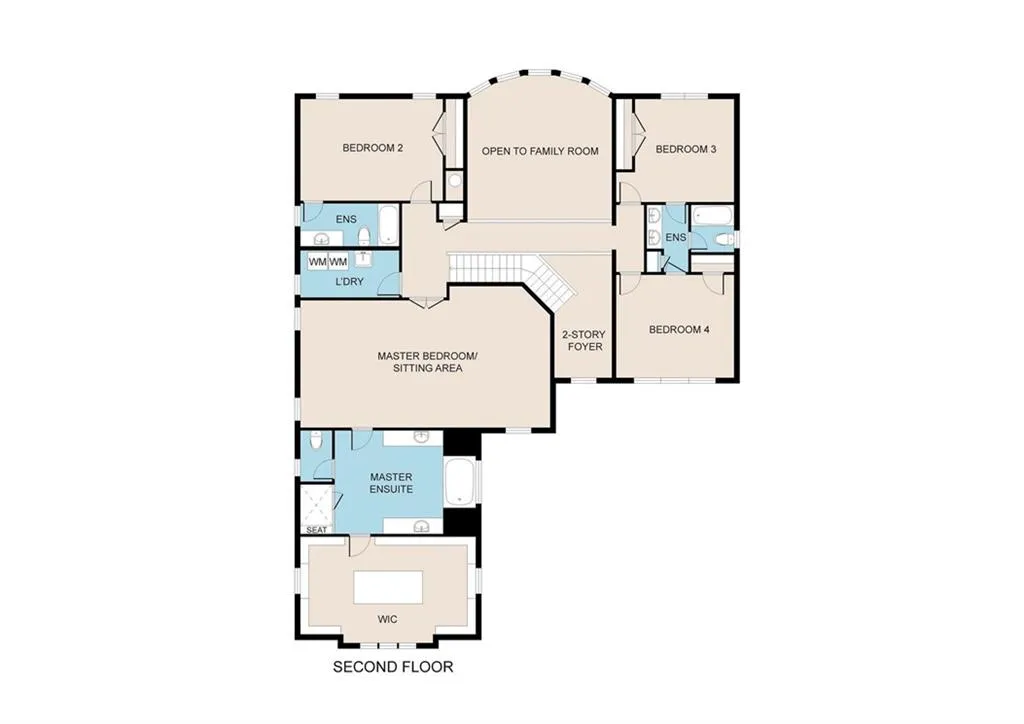 View of room layout