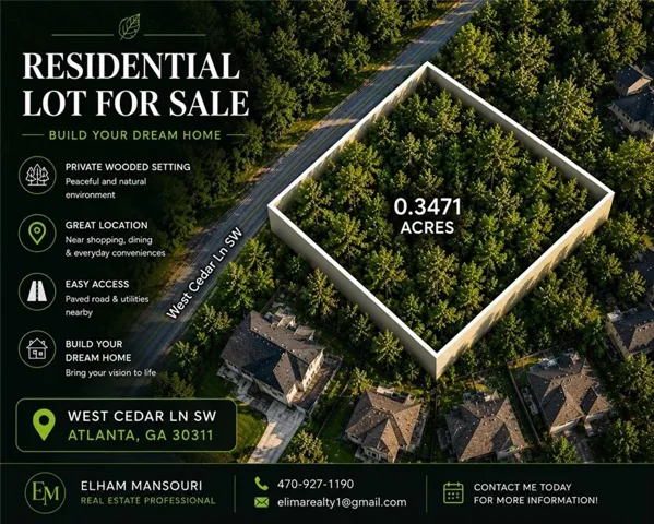 0 West Cedar Ln, Atlanta, Georgia 30331