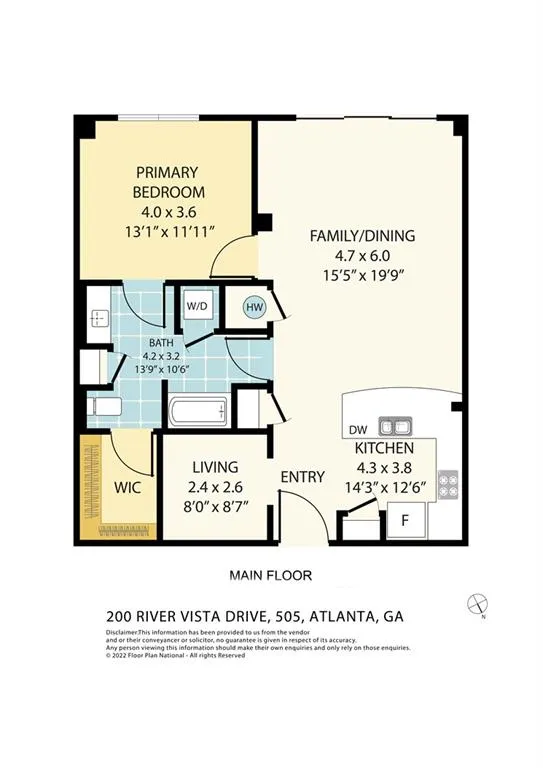 200 River Vista Drive Unit 505, Atlanta, Georgia 30339, 1 Bedroom Bedrooms, ,1 BathroomBathrooms,Residential,Sold,200 River Vista Drive Unit 505,7705492