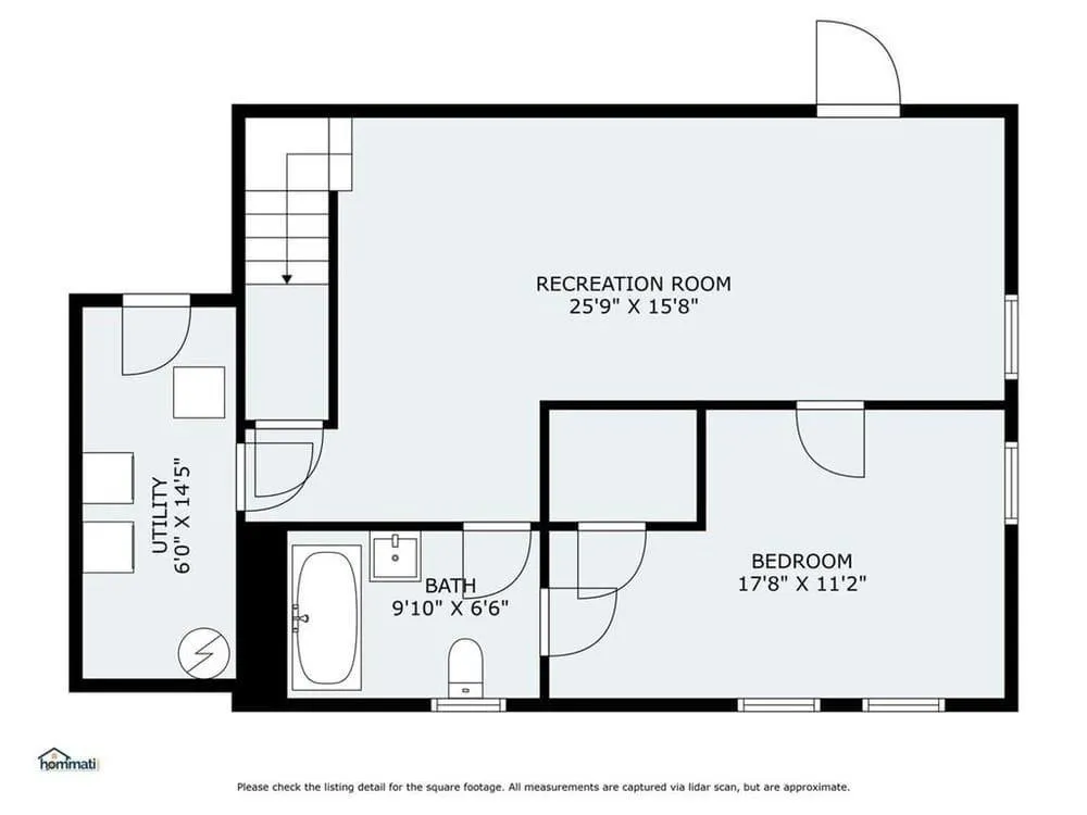 View of room layout