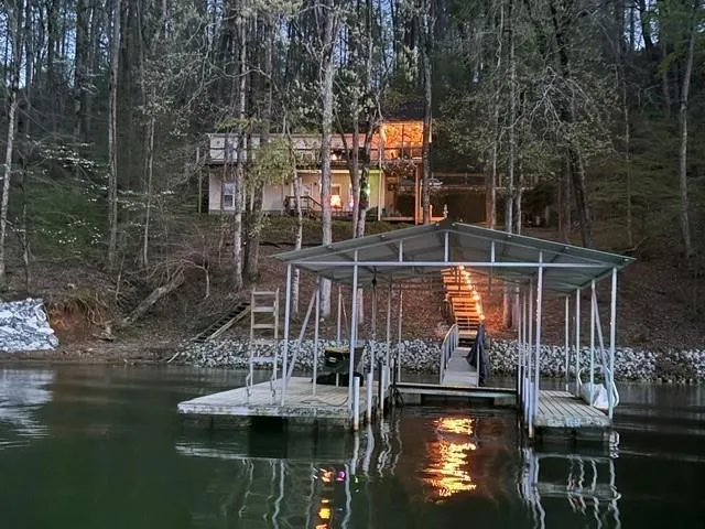 View from the lake