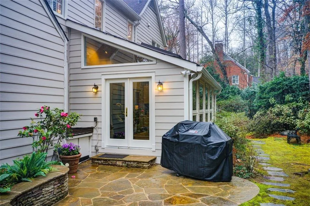 Outside patio