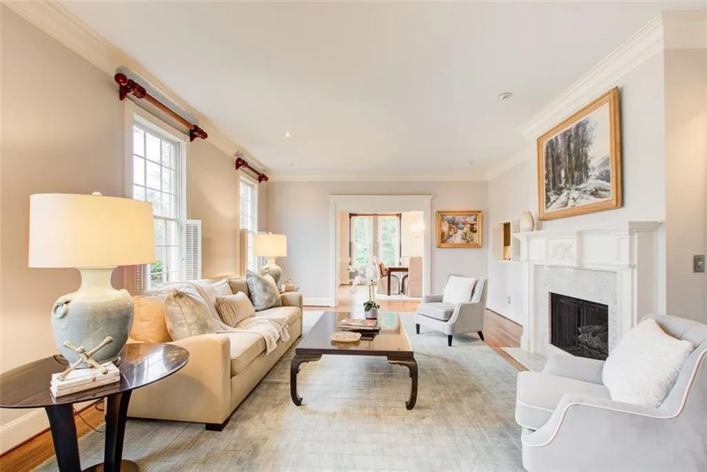 Firside living room