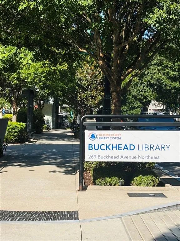 Steps away to your own public library!