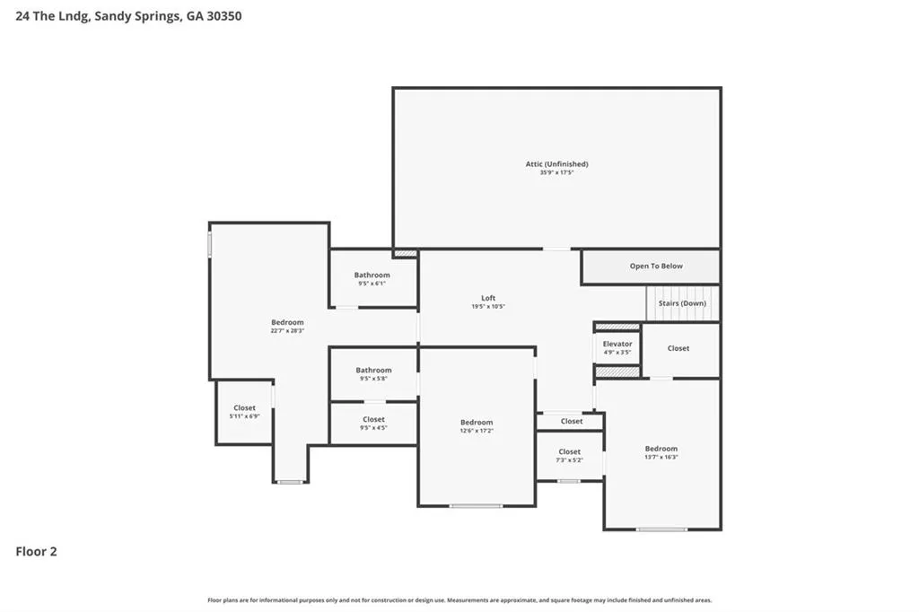 View of room layout