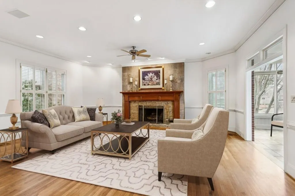 Custom, Quality Build Showcasing Extensive Molding, Real Oak Hardwood Floors, & Plantation Shutters
