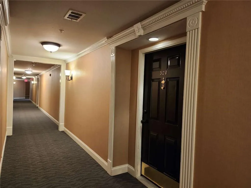 Doorway to property