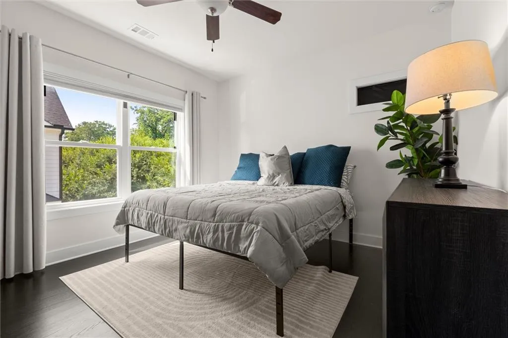 Guest Bedroom with walk-in closet