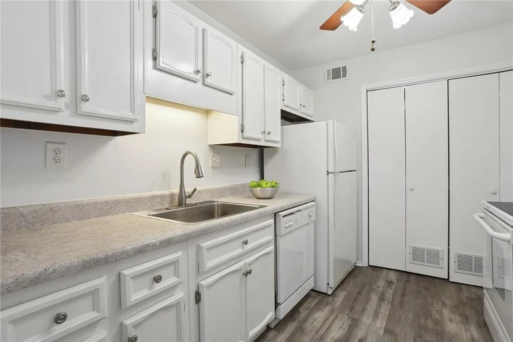 Kitchen and Laundry Closet
