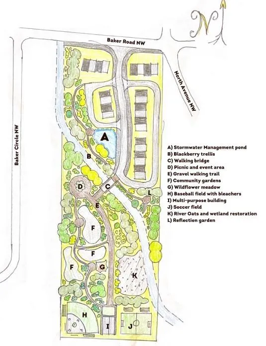 2106 Baker Road Nw, Atlanta, Georgia 30318, 0 ,Land,For Sale,2106 Baker Road Nw,7790985
