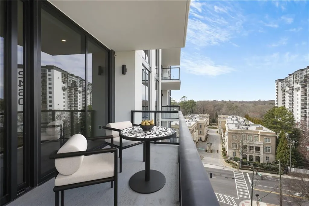 Stunning terrace.  Look at the beautiful Phillips Cathedral.