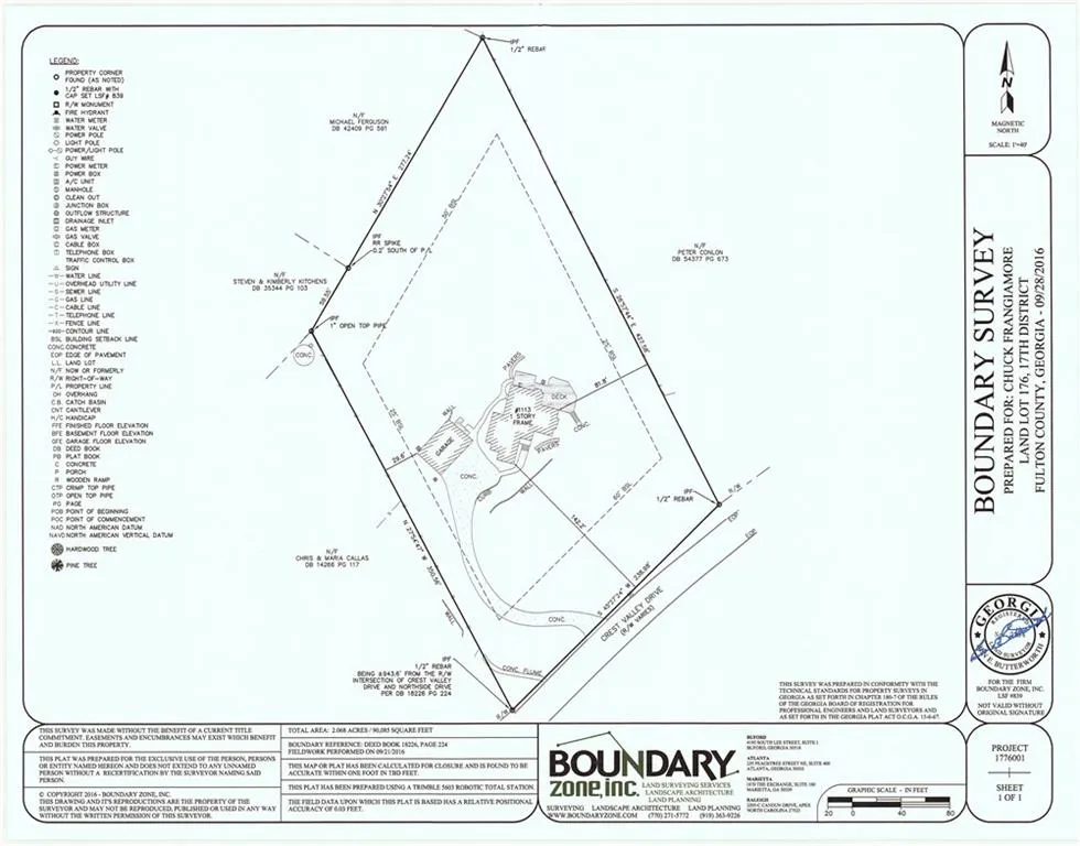 1113 Crest Valley Drive, Sandy Springs, Georgia 30327, ,Land,Sold,1113 Crest Valley Drive,5612769