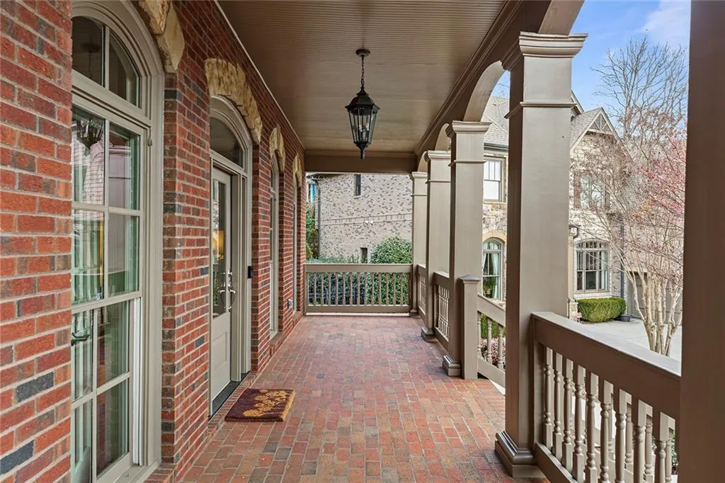 Front entrance featuring a porch