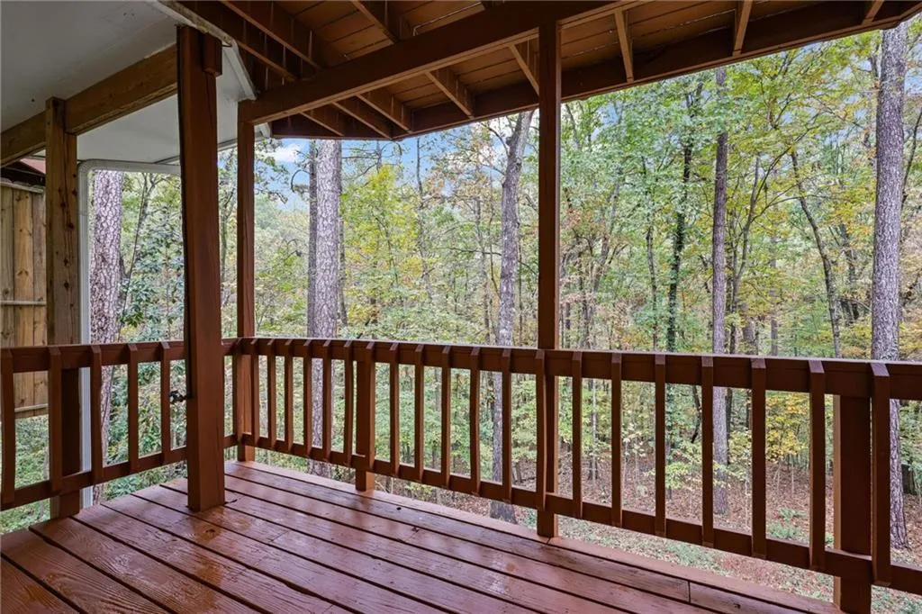Basement Deck overlooking Nature Preserve