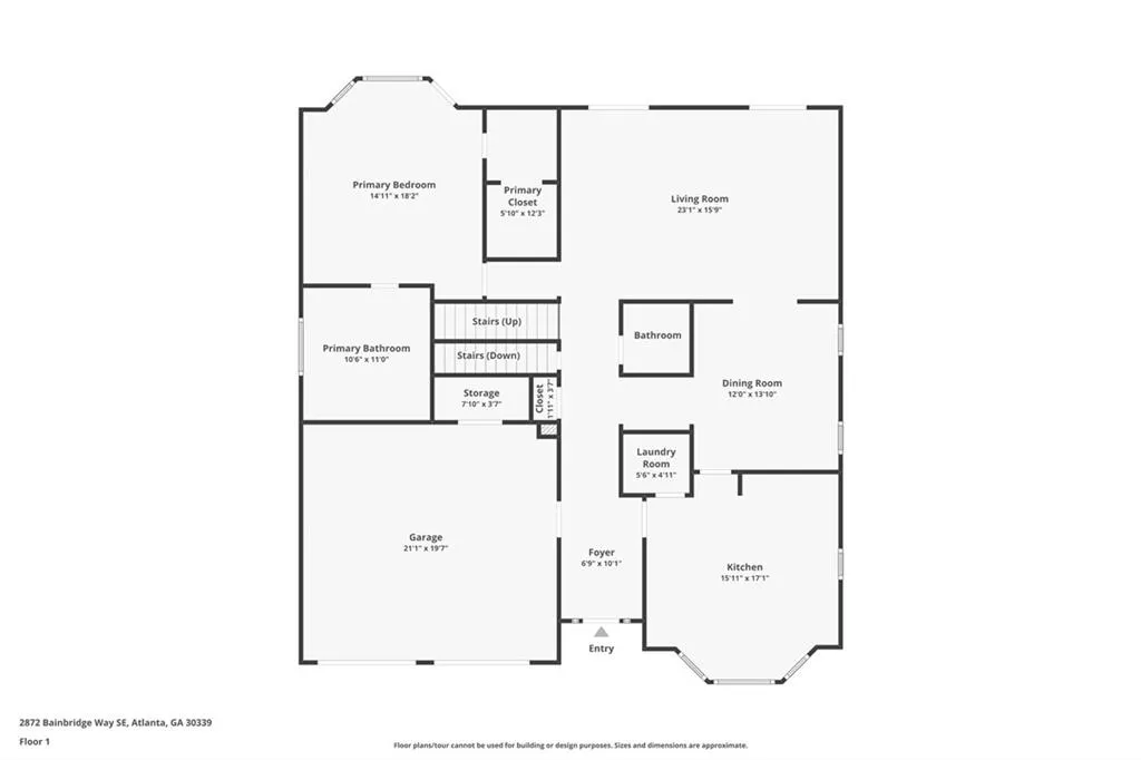 2872 Bainbridge Way Se, Atlanta, Georgia 30339, 3 Bedrooms Bedrooms, 0 ,3 BathroomsBathrooms,Residential,For Sale,2872 Bainbridge Way Se,7706363
