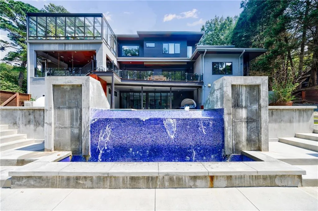 waterfall feature