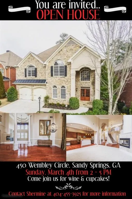 450 Wembley Circle, Sandy Springs, Georgia 30328, 4 Bedrooms Bedrooms, ,3 BathroomsBathrooms,Residential,Sold,450 Wembley Circle,5965580