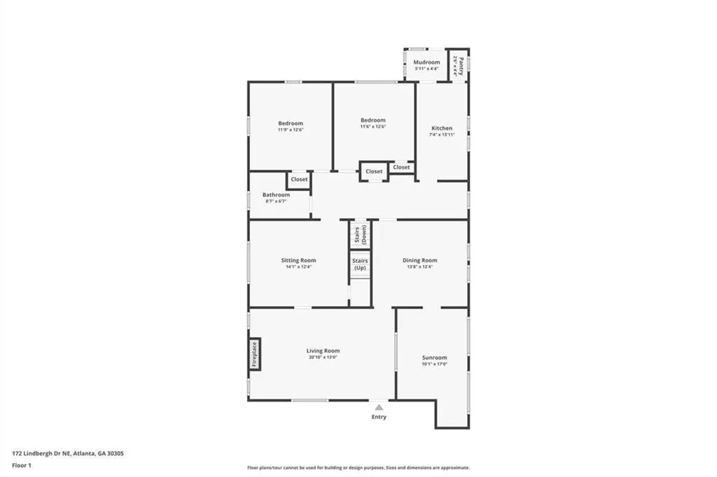 172 Lindbergh Drive Ne, Atlanta, Georgia 30305, 3 Bedrooms Bedrooms, ,2 BathroomsBathrooms,Residential,For Sale,172 Lindbergh Drive Ne,7640653