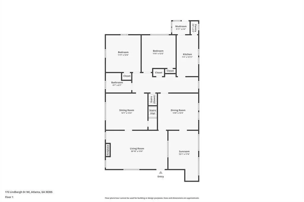 172 Lindbergh Drive Ne, Atlanta, Georgia 30305, 3 Bedrooms Bedrooms, ,2 BathroomsBathrooms,Residential,For Sale,172 Lindbergh Drive Ne,7640653