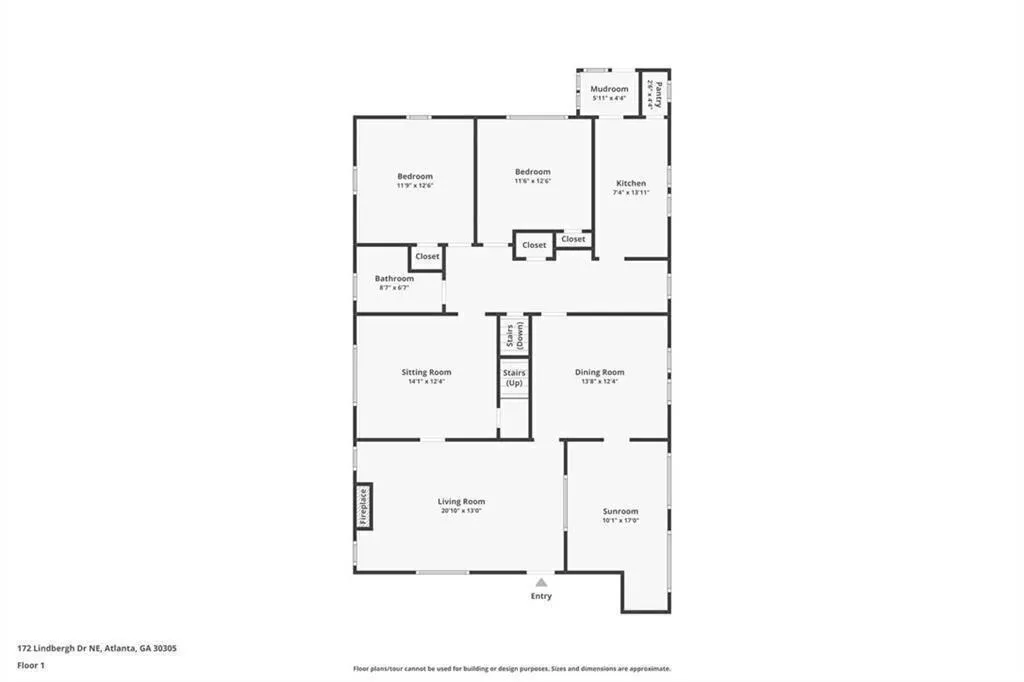 172 Lindbergh Drive Ne, Atlanta, Georgia 30305, 3 Bedrooms Bedrooms, ,2 BathroomsBathrooms,Residential,For Sale,172 Lindbergh Drive Ne,7640653