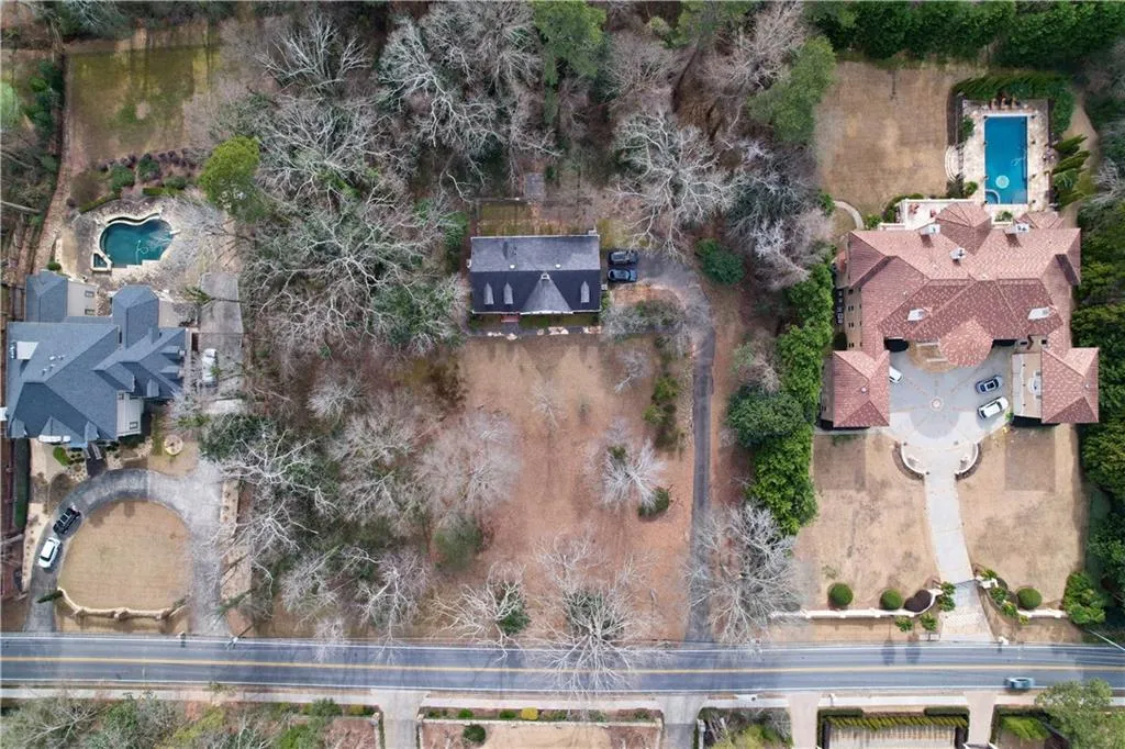 View of property location featuring a pool