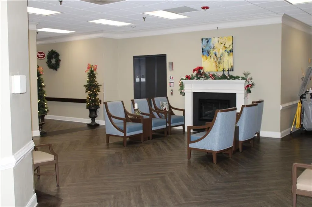 One of many sitting areas.
