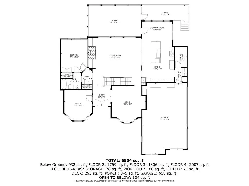 Main entry - 3rd floor stacked