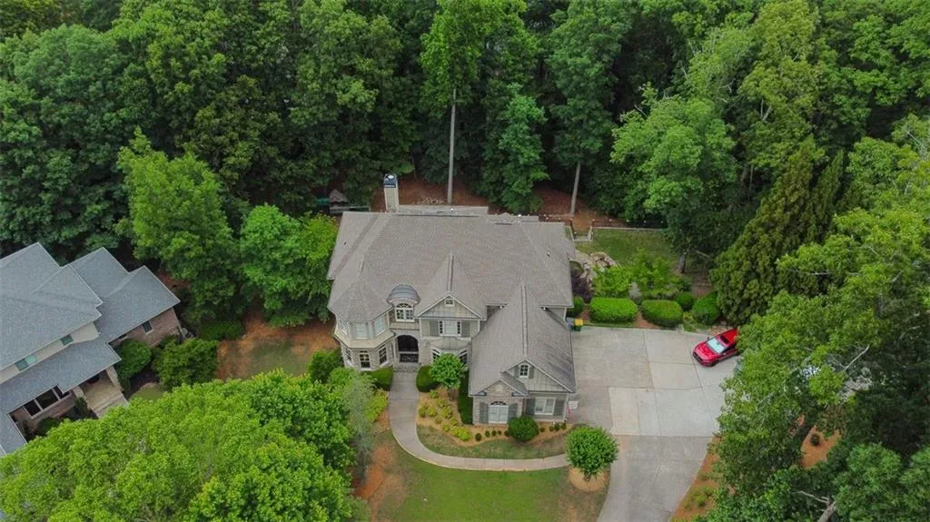 View from drone / aerial view