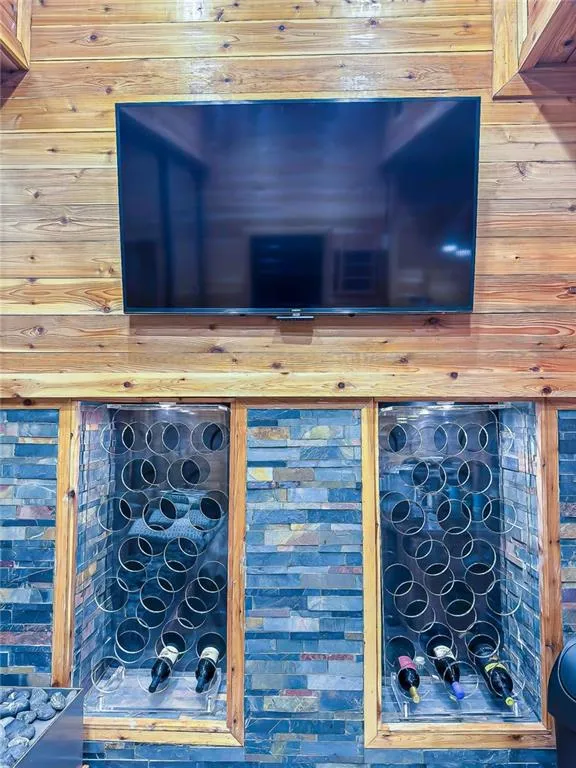 Bar (sub basement level) with wine storage