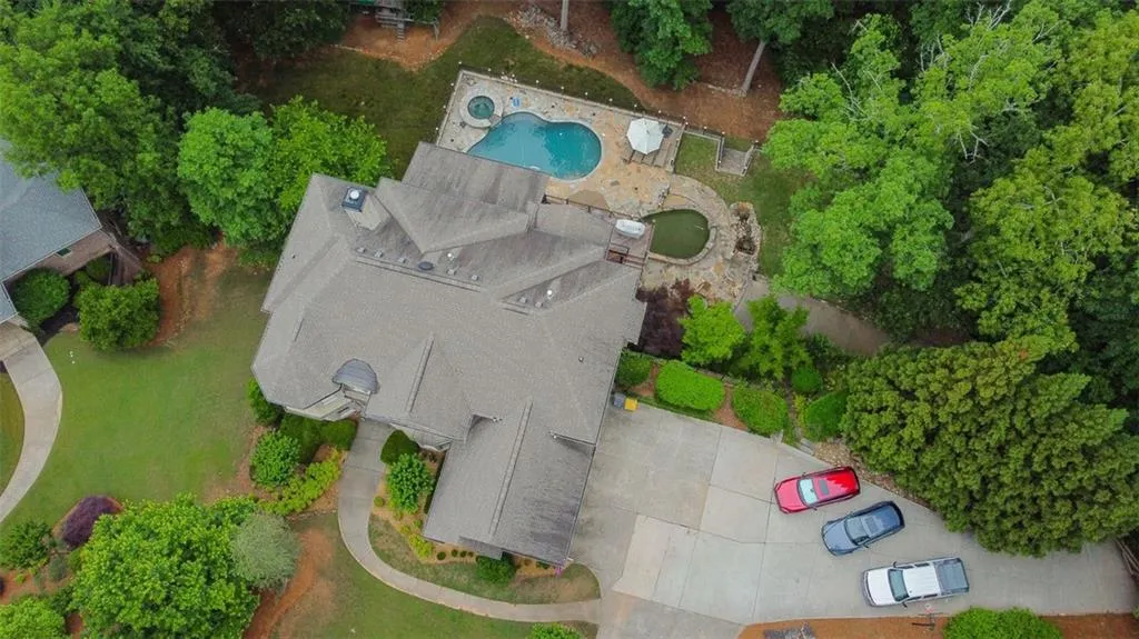 View from drone / aerial view