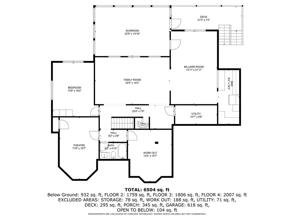 2nd floor stacked. Daylight 1st basement
