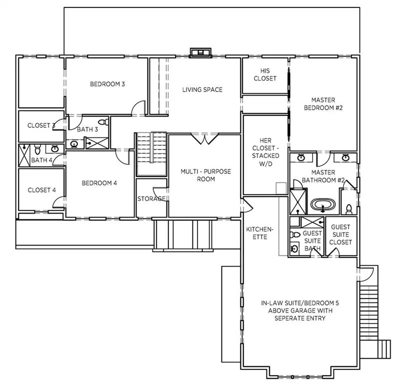 Upper Level Plan