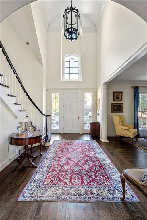 Entry looking back at the front door