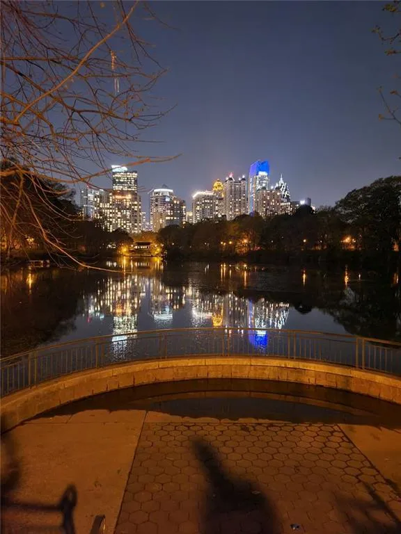 Piedmont Park at night