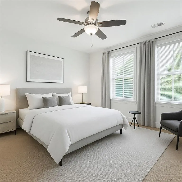 *Virtual staging for alternative decor inspiration