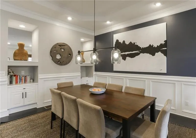 Abundant space in this separate dining room perfect for gatherings of your choice! Make this a keeping room off the kitchen if you prefer... the space is here!