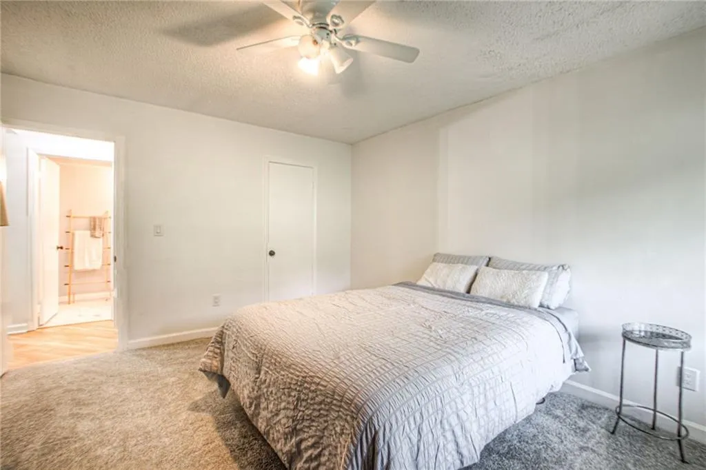 Large secondary bedroom with en-suite bathroom.