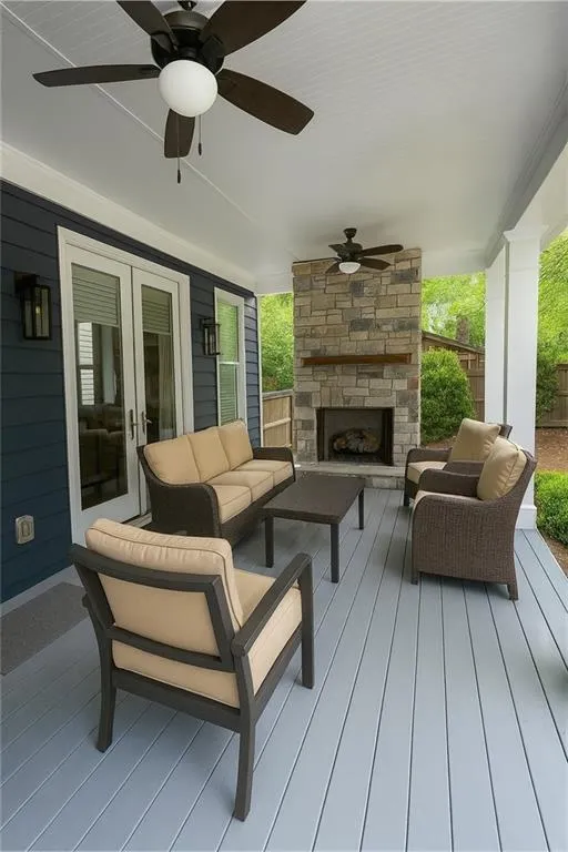 Back Deck off Ketchen