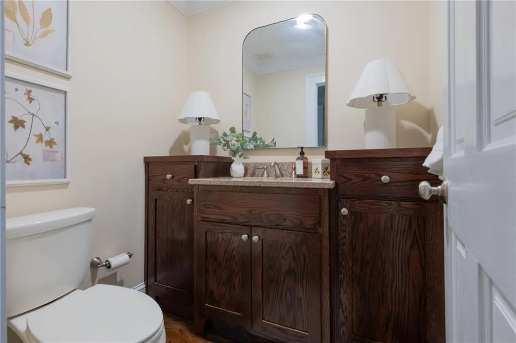 Half bath on main
