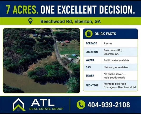 Property Listing Advertisement. Presenting key property attributes and contact details for the property
