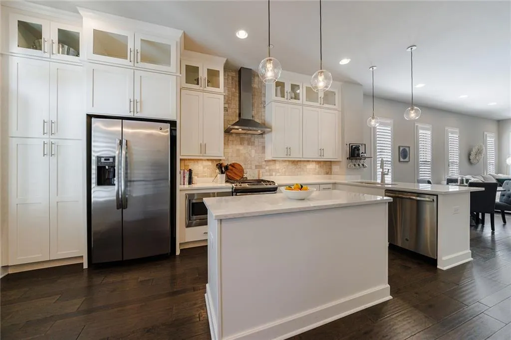 The stunning kitchen is a chef's dream