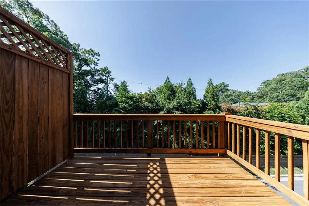 The owner’s suite features a private deck perfect for morning coffee